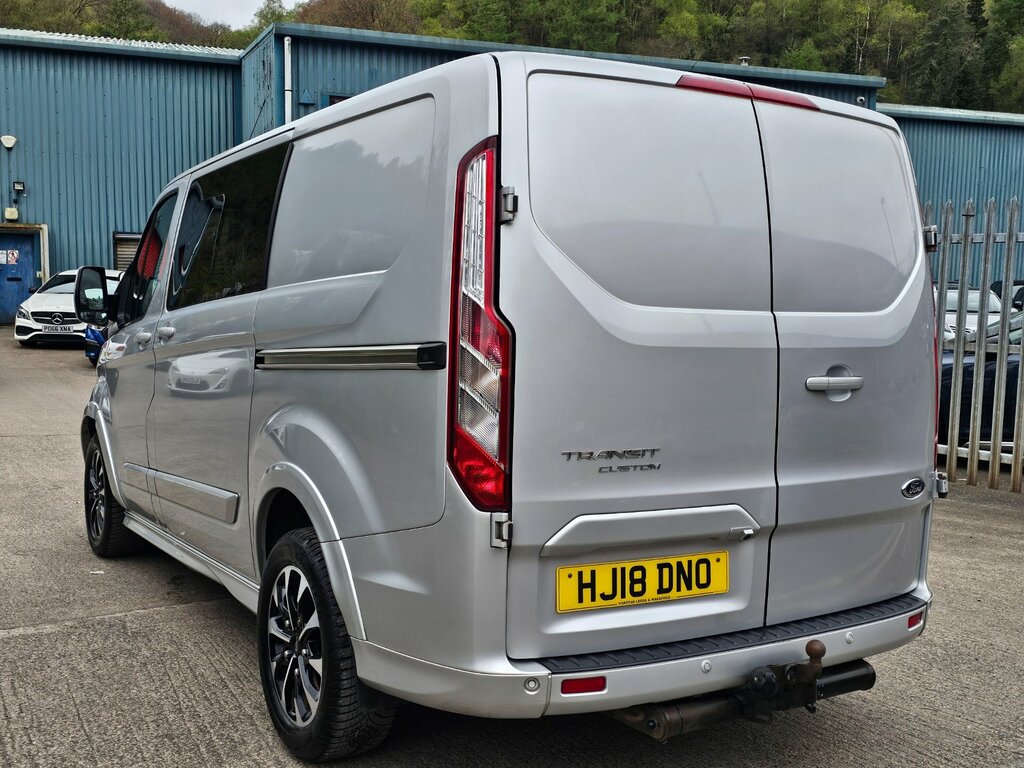 Ford Transit Custom 2.0 Tdci 290 Sport Combi Van 6Dr L1 HJ18DNO Silver #6