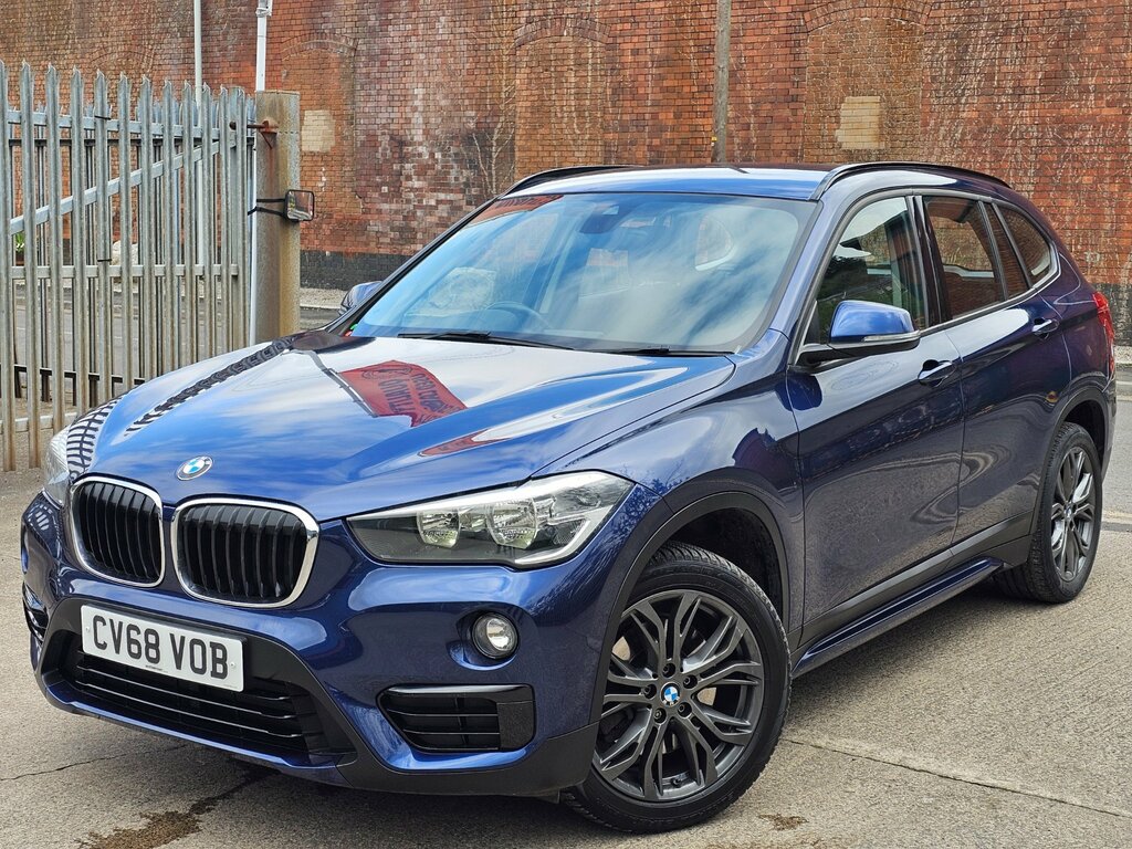 BMW X1 2.0 20D Sport Suv Xdrive Euro 6 S CV68VOB Blue #3