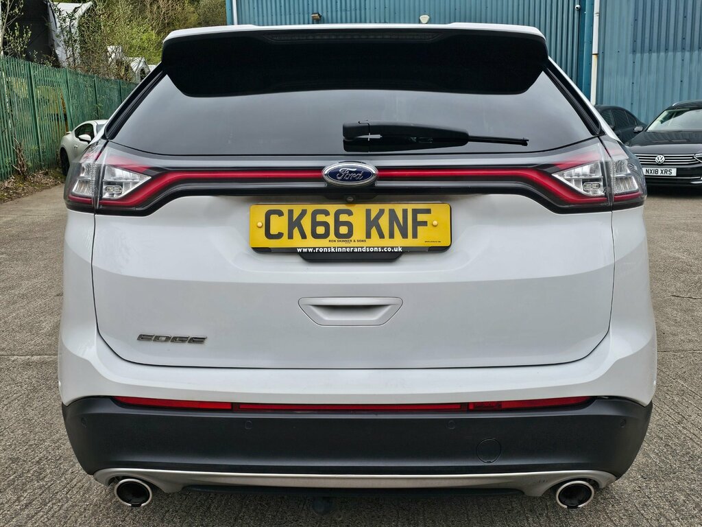 Ford Edge 2.0 Tdci Titanium Suv Awd Euro 6 CK66KNF White #6