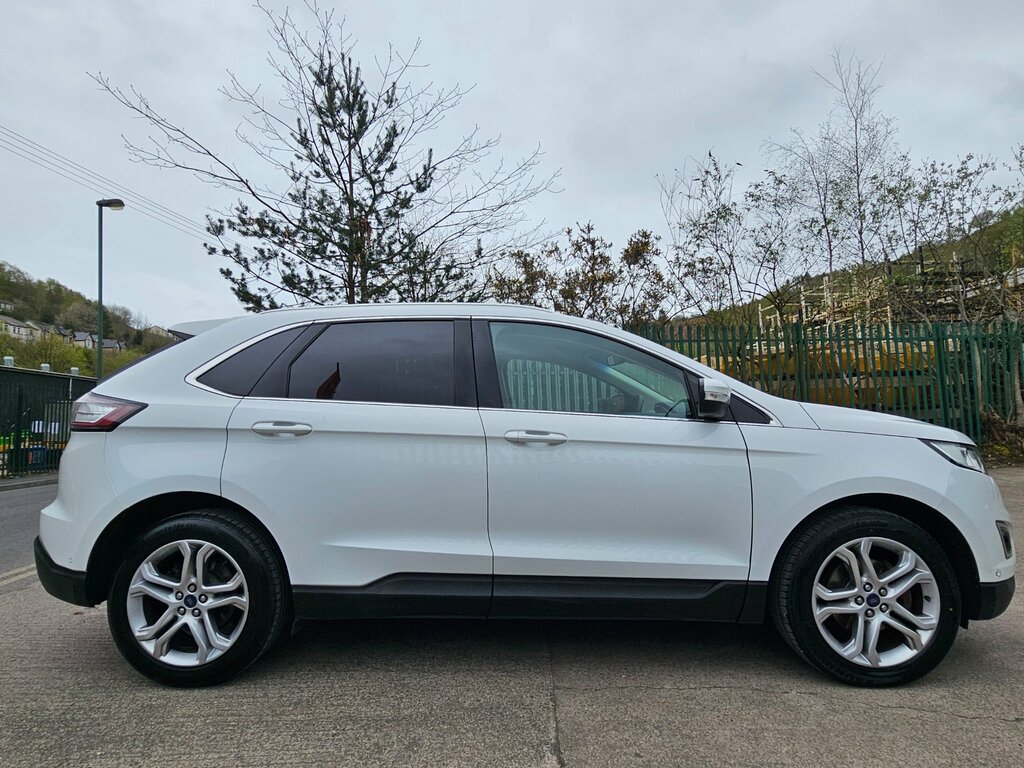 Ford Edge 2.0 Tdci Titanium Suv Awd Euro 6 CK66KNF White #4