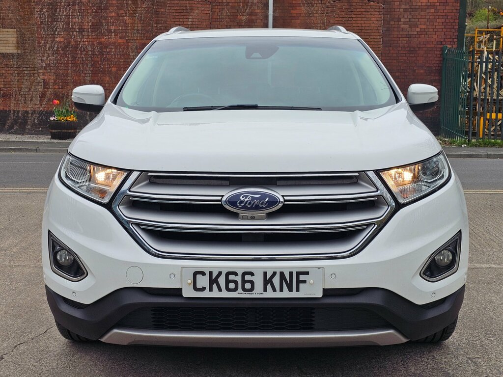 Ford Edge 2.0 Tdci Titanium Suv Awd Euro 6 CK66KNF White #2