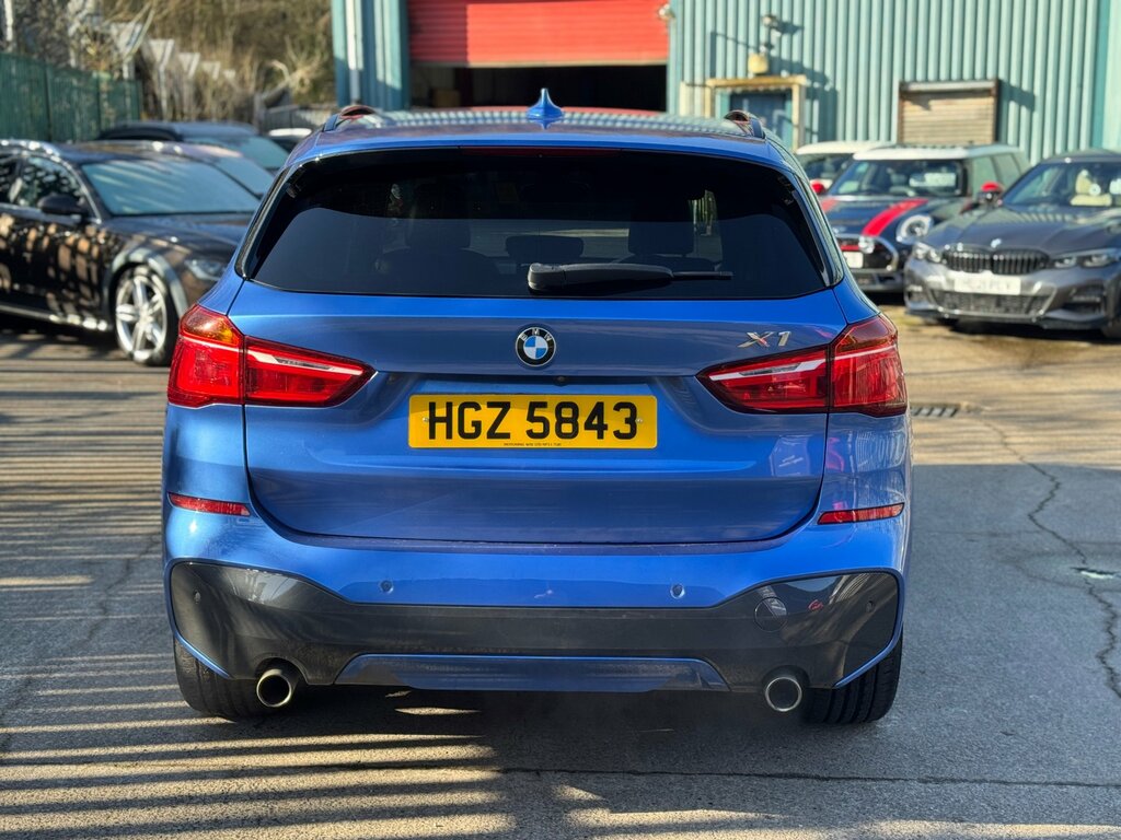 BMW X1 2.0 20D M Sport Suv Xdrive Euro 6 HGZ5843 Blue #6