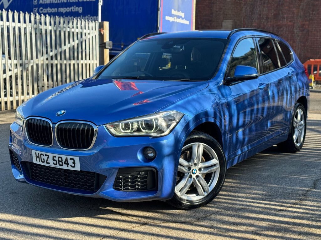BMW X1 2.0 20D M Sport Suv Xdrive Euro 6 HGZ5843 Blue #3