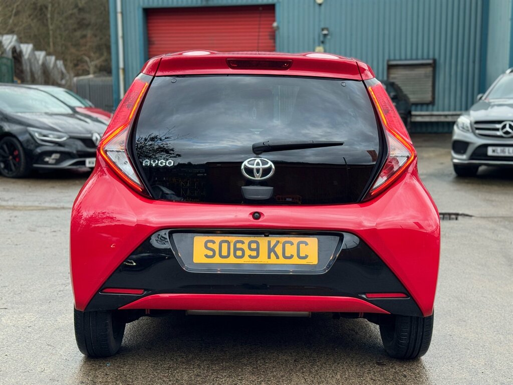 Toyota Aygo 1.0 Vvt-i X-trend Hatchback Euro SO69KCC Red #6