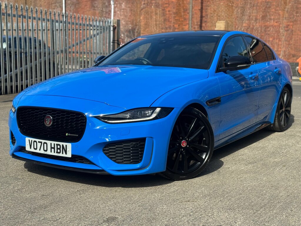 Jaguar XE 2.0 P250i Reims Edition Saloon Eur VO70HBN Blue #3