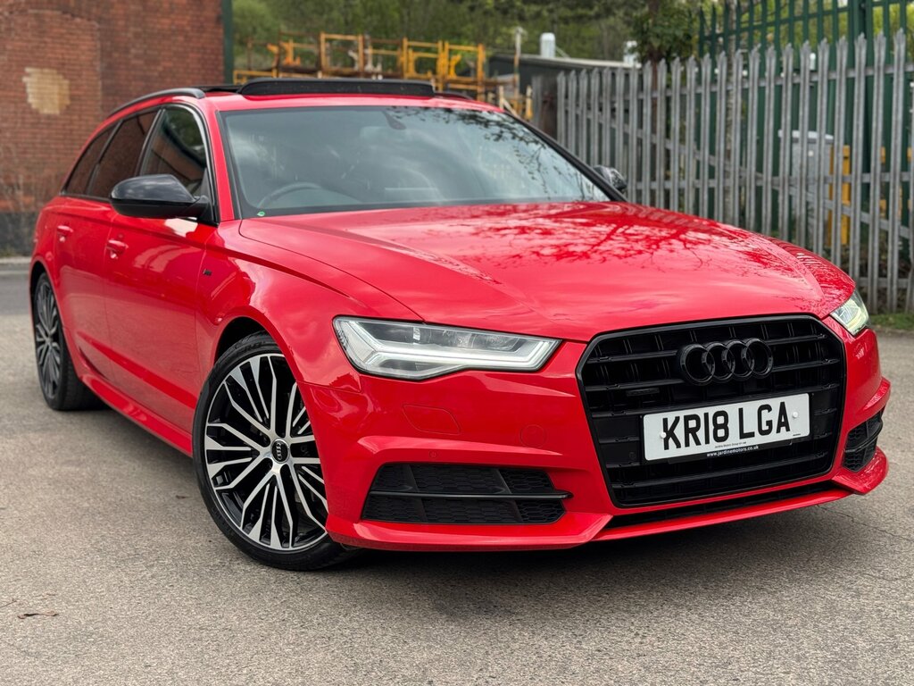 Audi A6 Avant 2.0 Tdi Black Edition Estate S Tronic Q Red