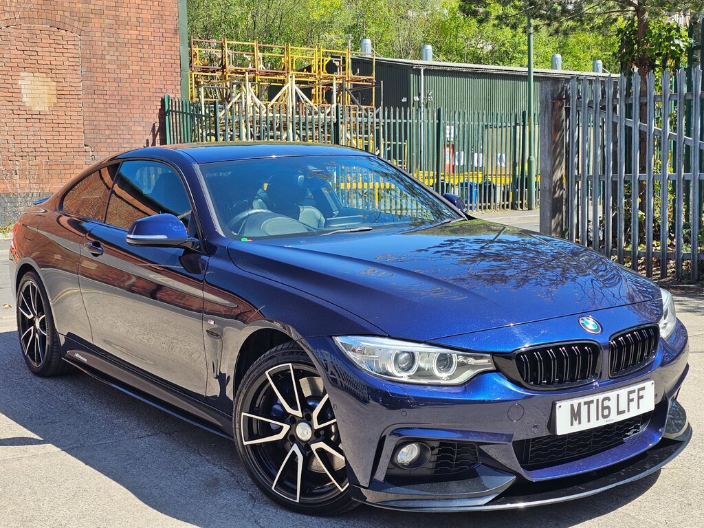 BMW 4 Series Gran Coupe 3.0 435D M Sport Coupe Xdrive Euro Blue