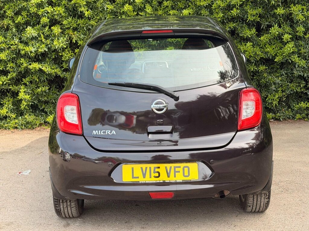 Nissan Micra 1.2 Tekna Euro 5 LV15VFO Black #6