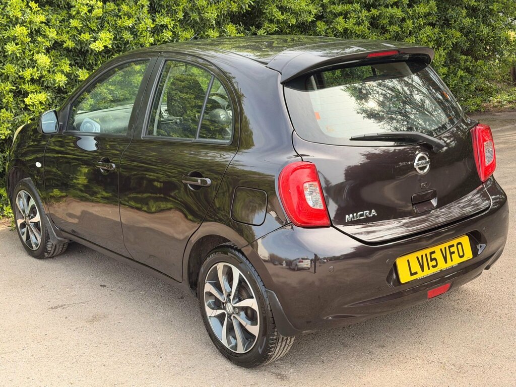 Nissan Micra 1.2 Tekna Euro 5 LV15VFO Black #5