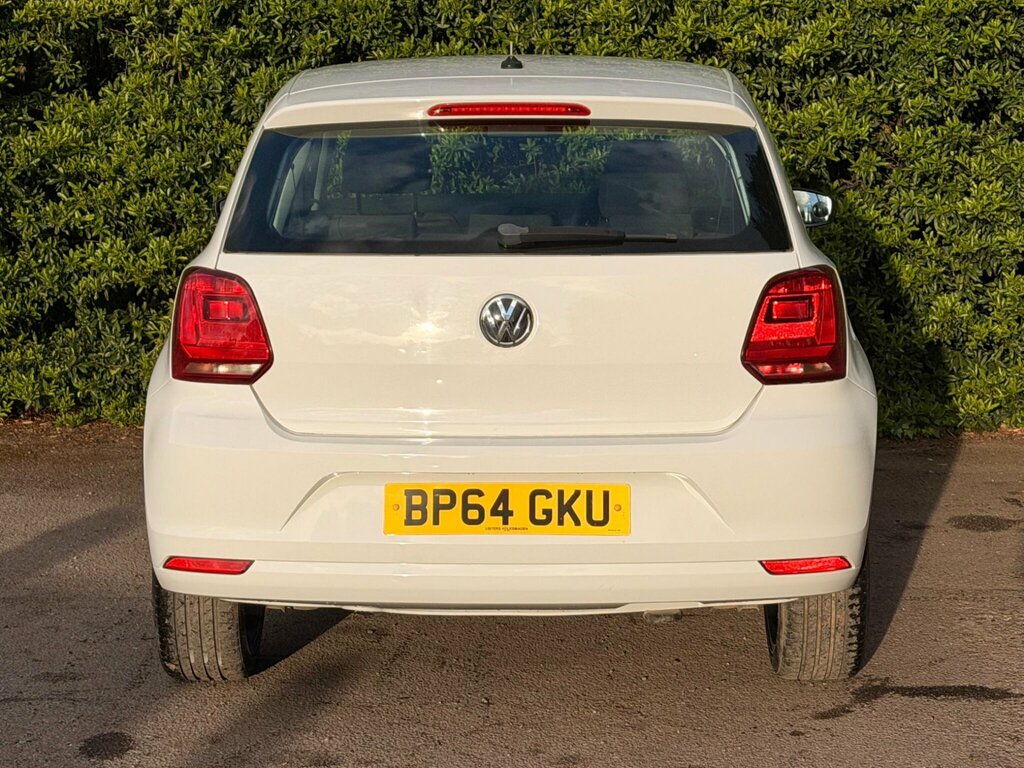 Volkswagen Polo 1.0 Bluemotion Tech S Euro 6 Ss Ac BP64GKU White #4