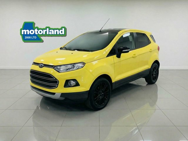 Ford Ecosport Ecoboost Titanium S Suv RF66ZUA Yellow #3