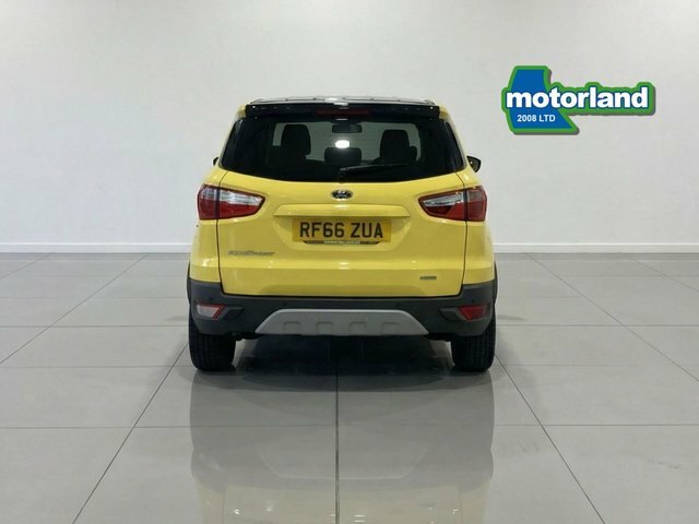 Ford Ecosport Ecoboost Titanium S Suv RF66ZUA Yellow #5
