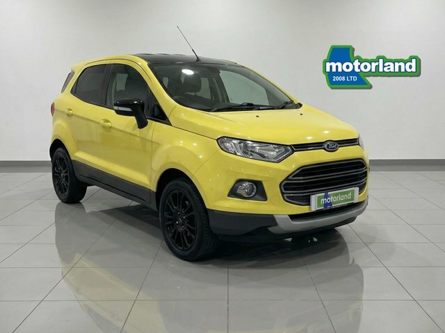 Ford Ecosport Ecoboost Titanium S Suv Yellow