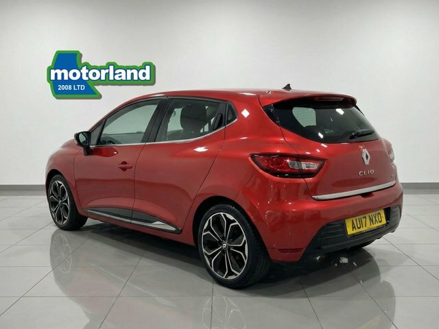 Renault Clio Dynamique S Nav Dci AU17NXO Red #4