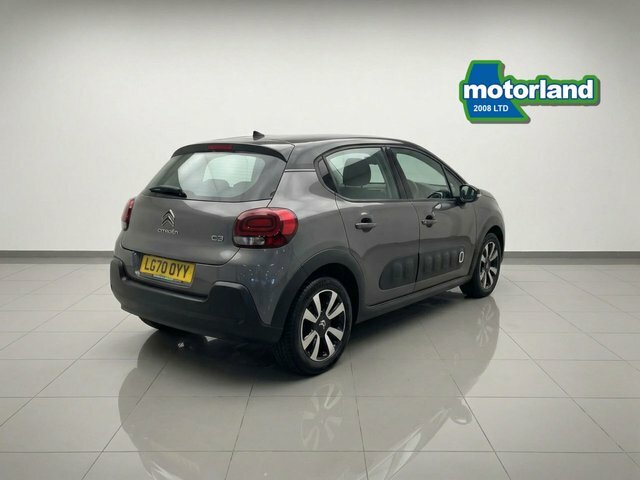 Citroen C3 Puretech Origins Hatchback LG70OYY Grey #6