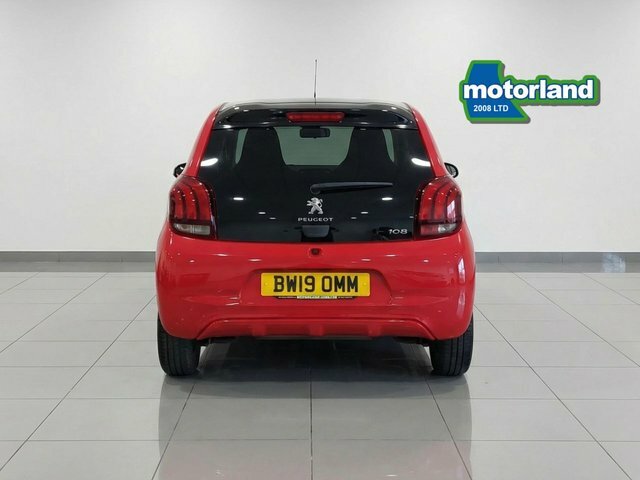 Peugeot 108 Allure Hatchback BW19OMM Red #5