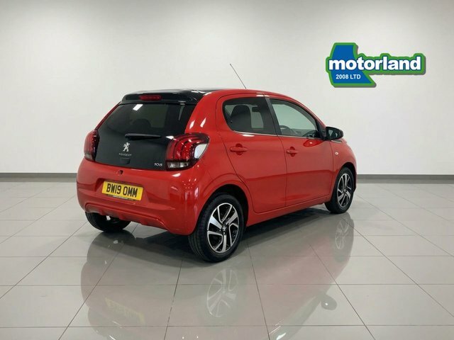 Peugeot 108 Allure Hatchback BW19OMM Red #6