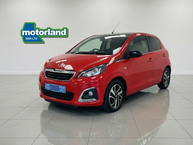 Peugeot 108 Allure Hatchback BW19OMM Red #3