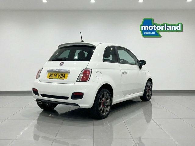 Fiat 500 S Hatchback ML14VBA White #6