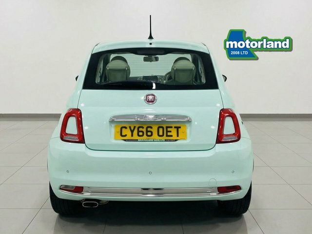 Fiat 500 Lounge Hatchback CY66OET Green #5