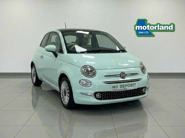 Fiat 500 Lounge Hatchback Green