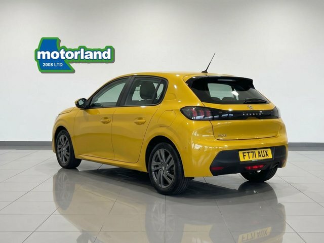 Peugeot 208 Puretech Active Premium Hatchback FT71AUX Yellow #4