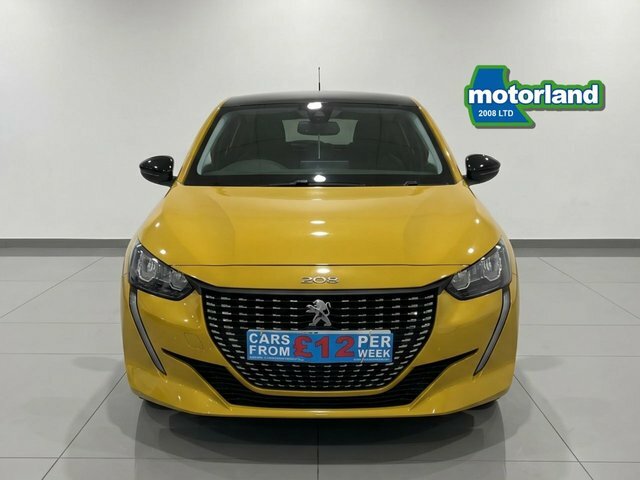 Peugeot 208 Puretech Active Premium Hatchback FT71AUX Yellow #2