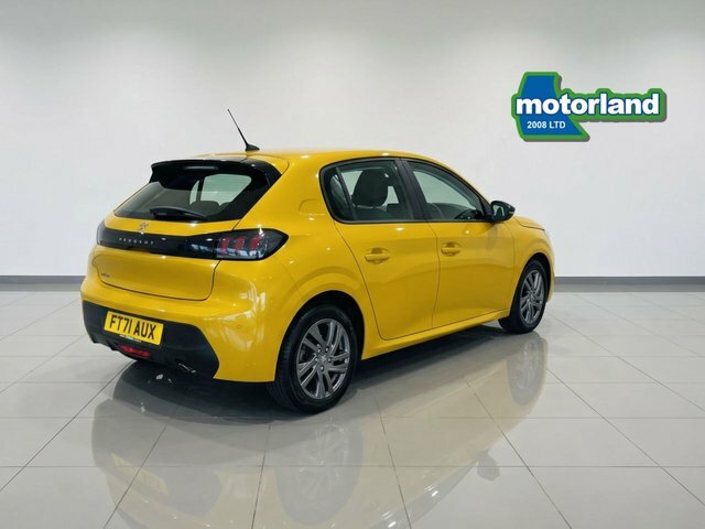 Peugeot 208 Puretech Active Premium Hatchback FT71AUX Yellow #6