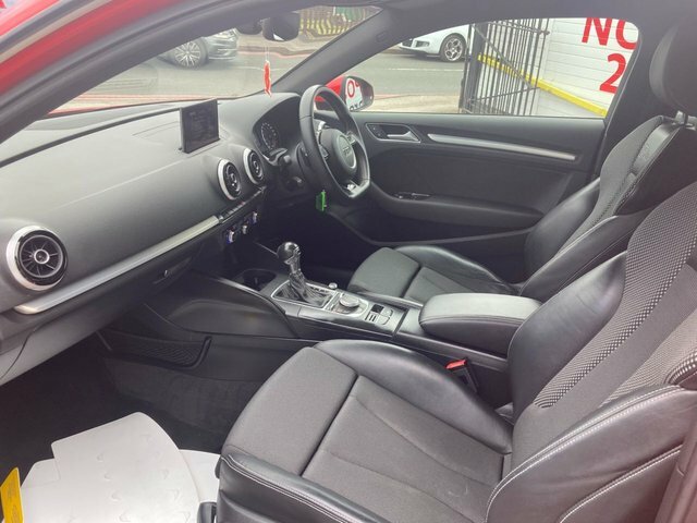 Audi A3 Tdi S Line Hatchback Red #6