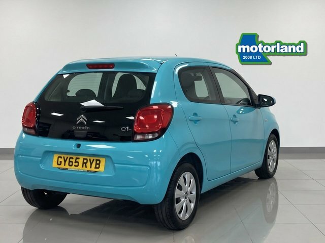 Citroen C1 Vti Feel Hatchback GY65RYB Blue #6