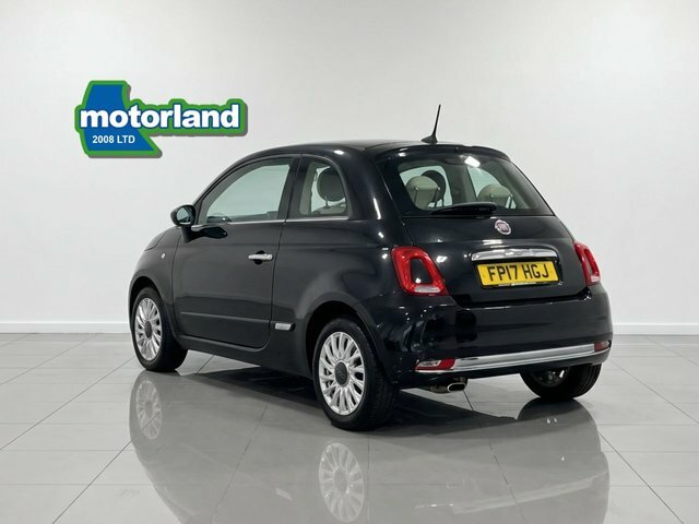 Fiat 500 Lounge Hatchback FP17HGJ Black #4