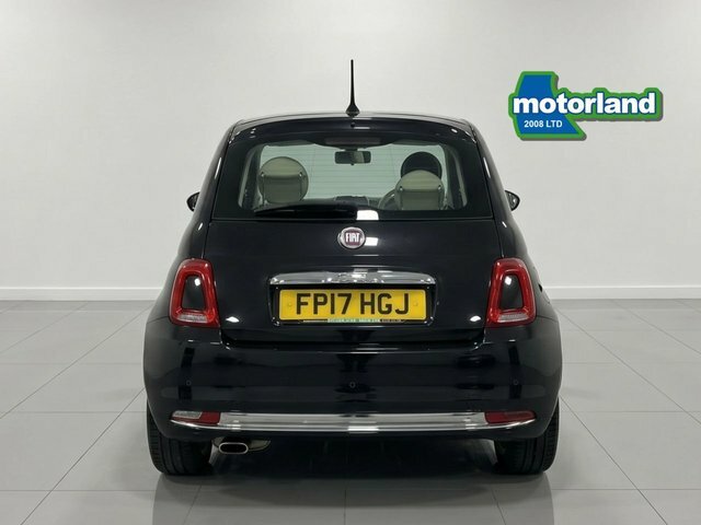 Fiat 500 Lounge Hatchback FP17HGJ Black #5