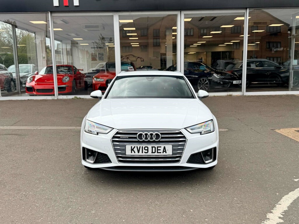 Audi A4 S Line 40 Tdi Quattro 4Wd White #2