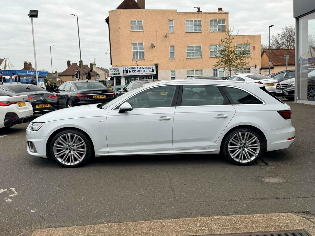 Audi A4 S Line 40 Tdi Quattro 4Wd White #5