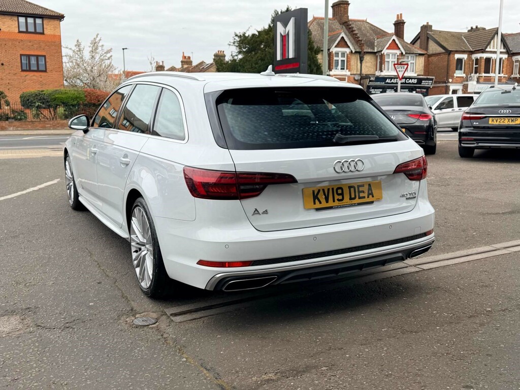 Audi A4 S Line 40 Tdi Quattro 4Wd White #6