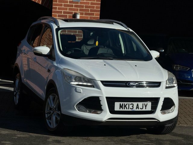 Ford Kuga 2013 2.0 Tdci Titanium Suv Awd E White