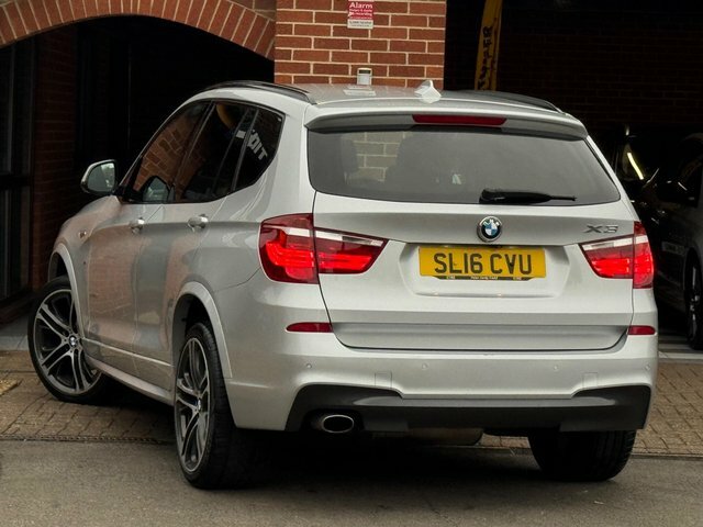 BMW X3 2016 2.0 20D M Sport Xdrive Euro 6 Ss SL16CVU Silver #3
