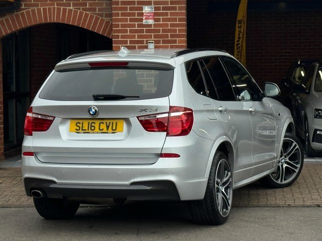 BMW X3 2016 2.0 20D M Sport Xdrive Euro 6 Ss SL16CVU Silver #4