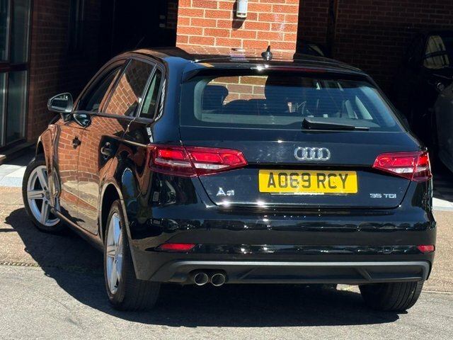 Audi A3 2020 2.0 Tdi 35 Se Technik Sportback Euro 6 Ss AO69RCY Black #3