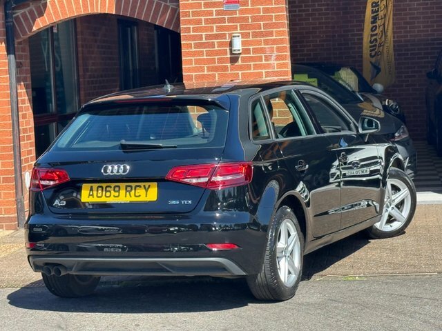 Audi A3 2020 2.0 Tdi 35 Se Technik Sportback Euro 6 Ss AO69RCY Black #4