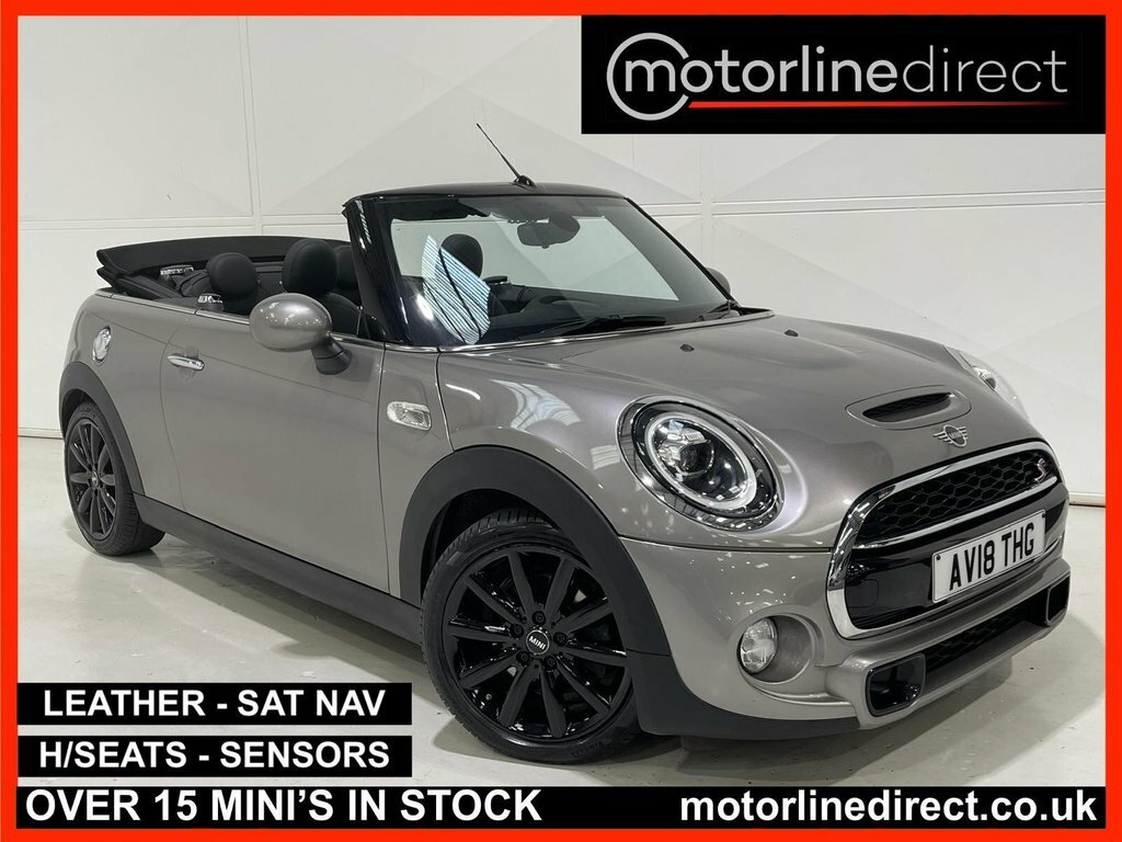 Mini Convertible 2.0 Cooper S Convertible Steptronic Eur Silver