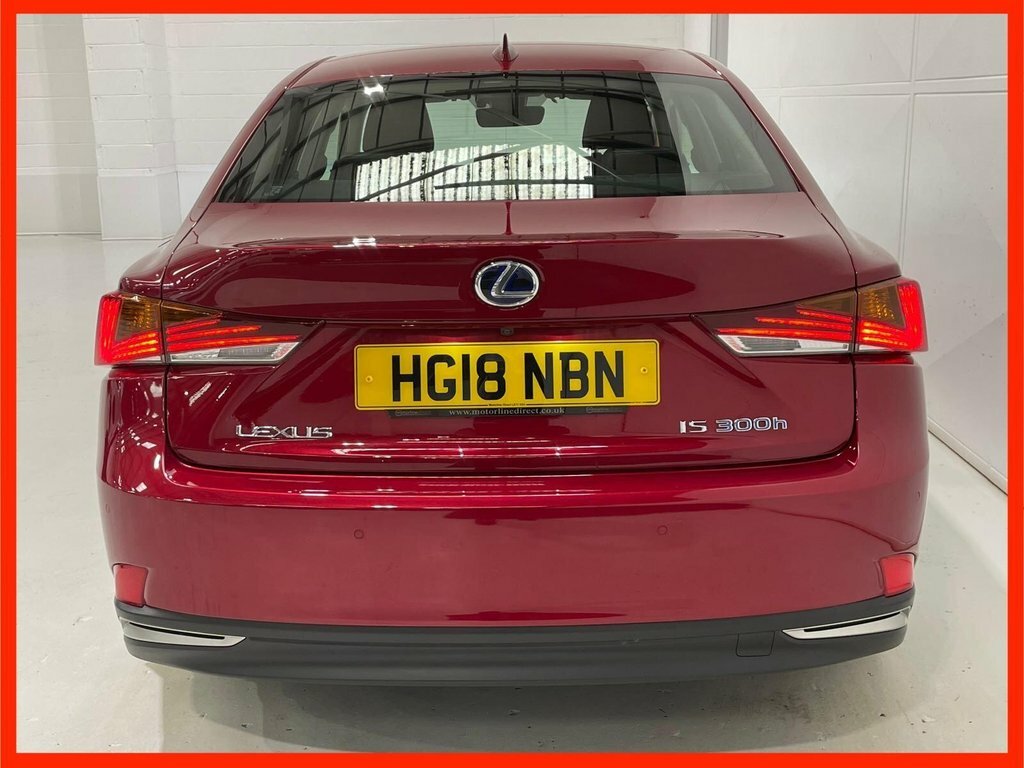 Lexus IS 2.5 300H Premier Saloon Hybrid E-cvt Eu HG18NBN Red #4