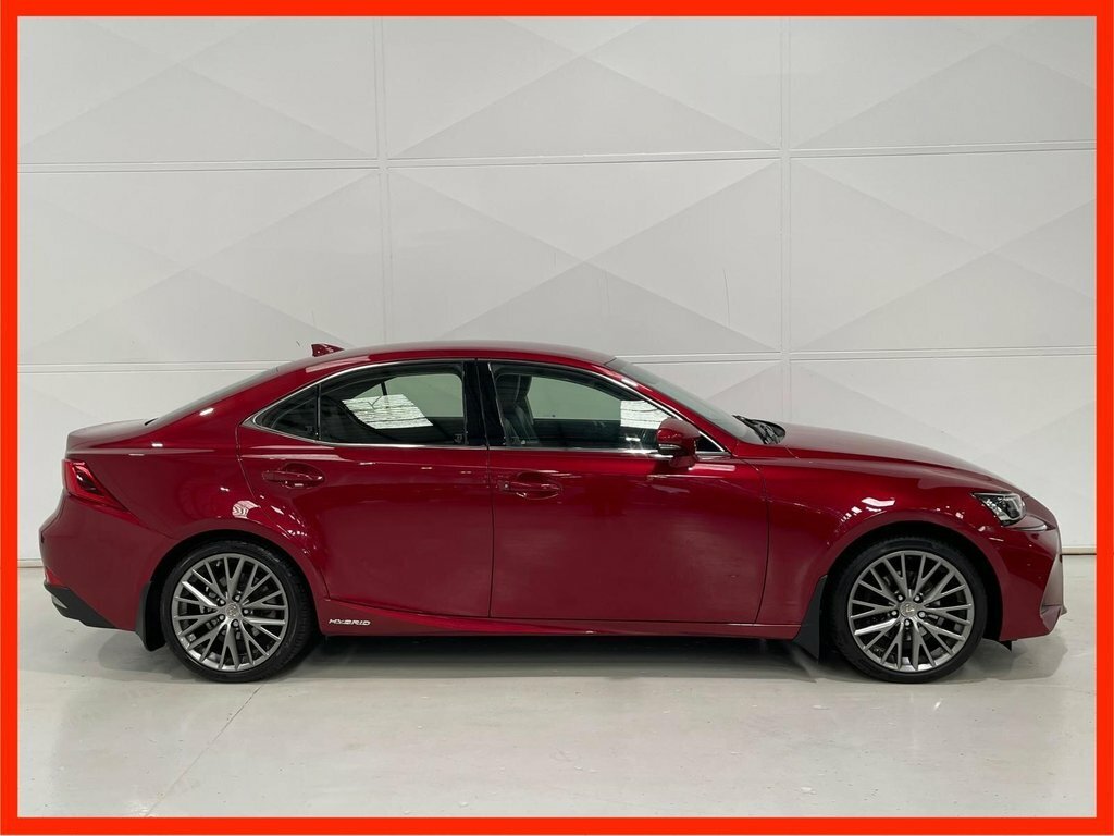 Lexus IS 2.5 300H Premier Saloon Hybrid E-cvt Eu HG18NBN Red #2