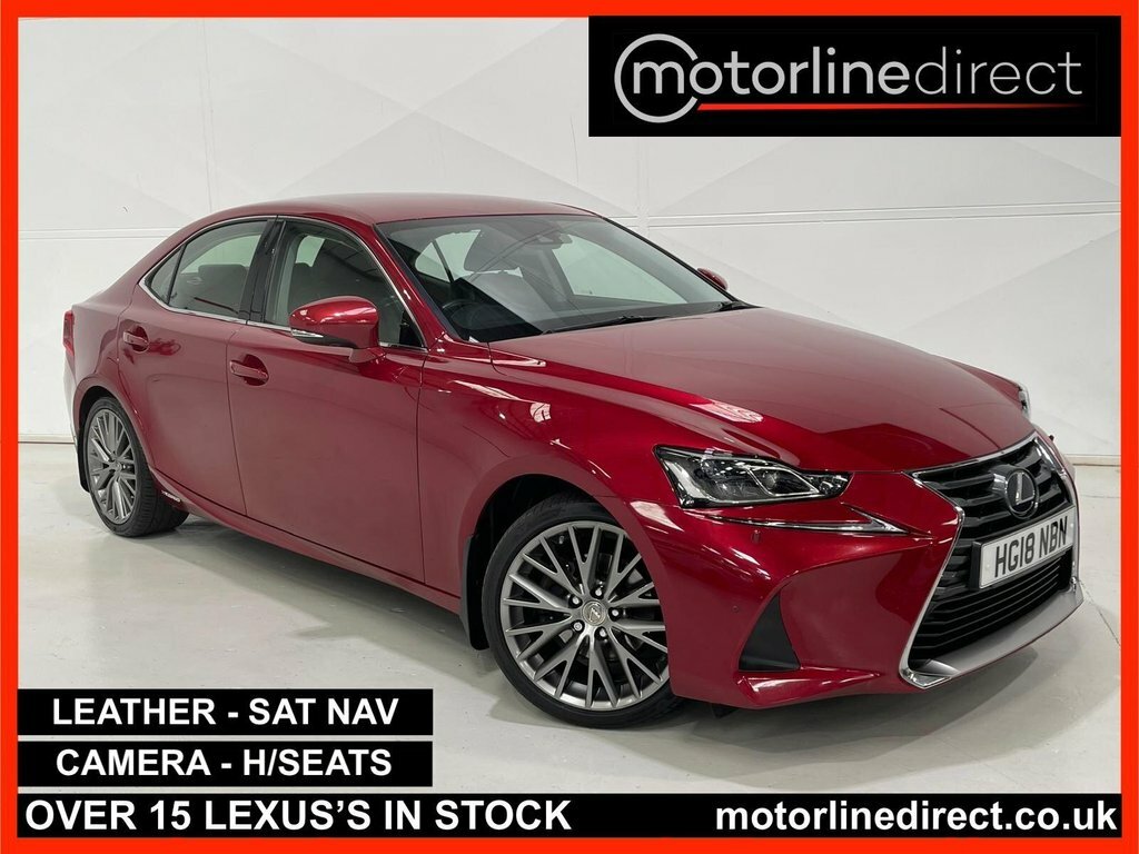 Lexus IS 2.5 300H Premier Saloon Hybrid E-cvt Eu Red