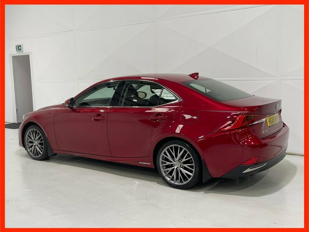 Lexus IS 2.5 300H Premier Saloon Hybrid E-cvt Eu HG18NBN Red #5