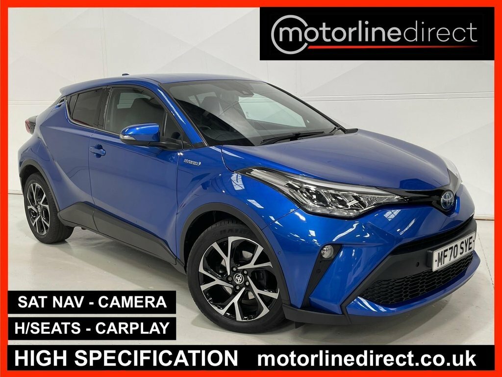 Toyota C-Hr 1.8 Vvt-h Design Suv Hybrid Cvt Euro 6 Blue