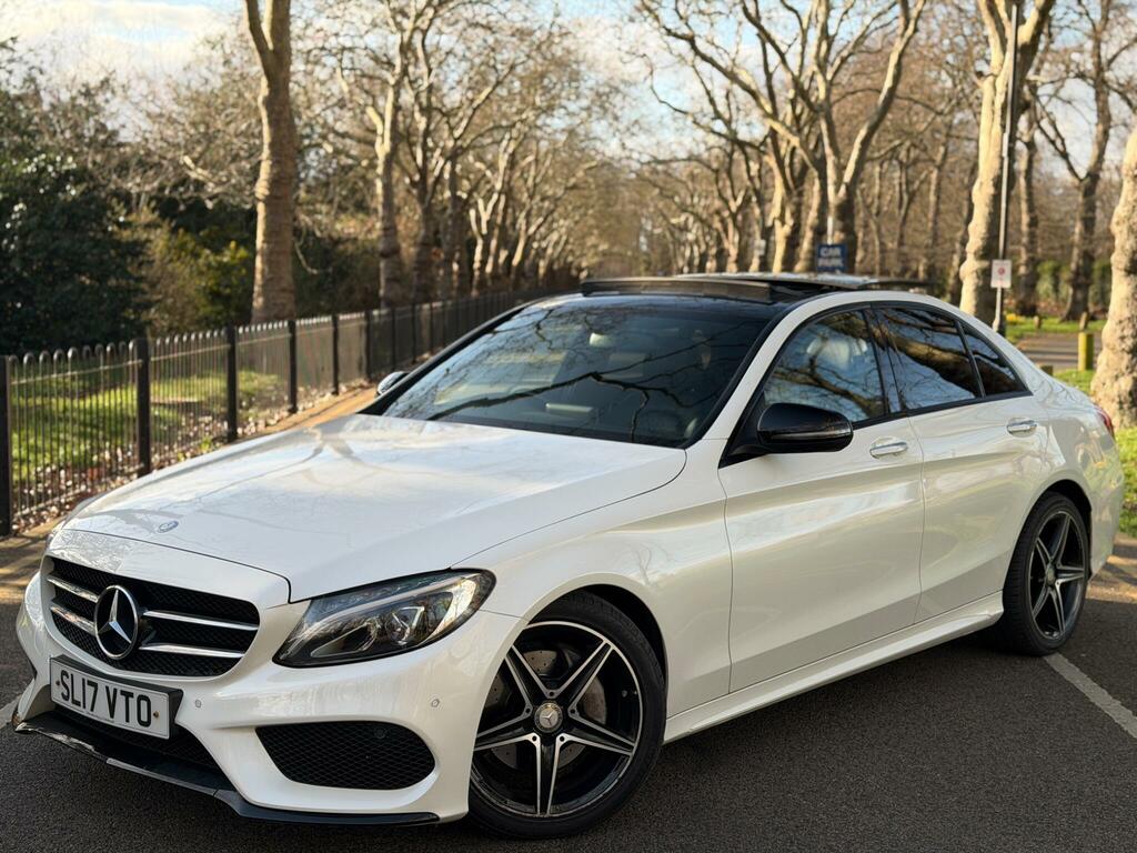Mercedes-Benz C Class 2.1 C220d Amg Line Premium G-tronic Euro 6 Ss SL17VTO White #5