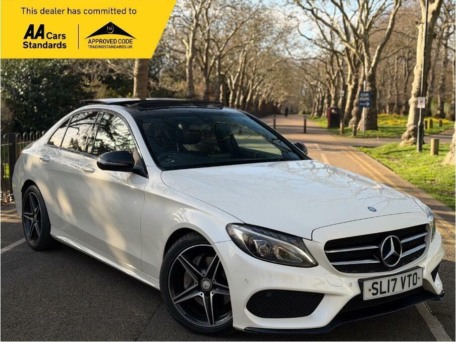 Mercedes-Benz C Class 2.1 C220d Amg Line Premium G-tronic Euro 6 Ss White