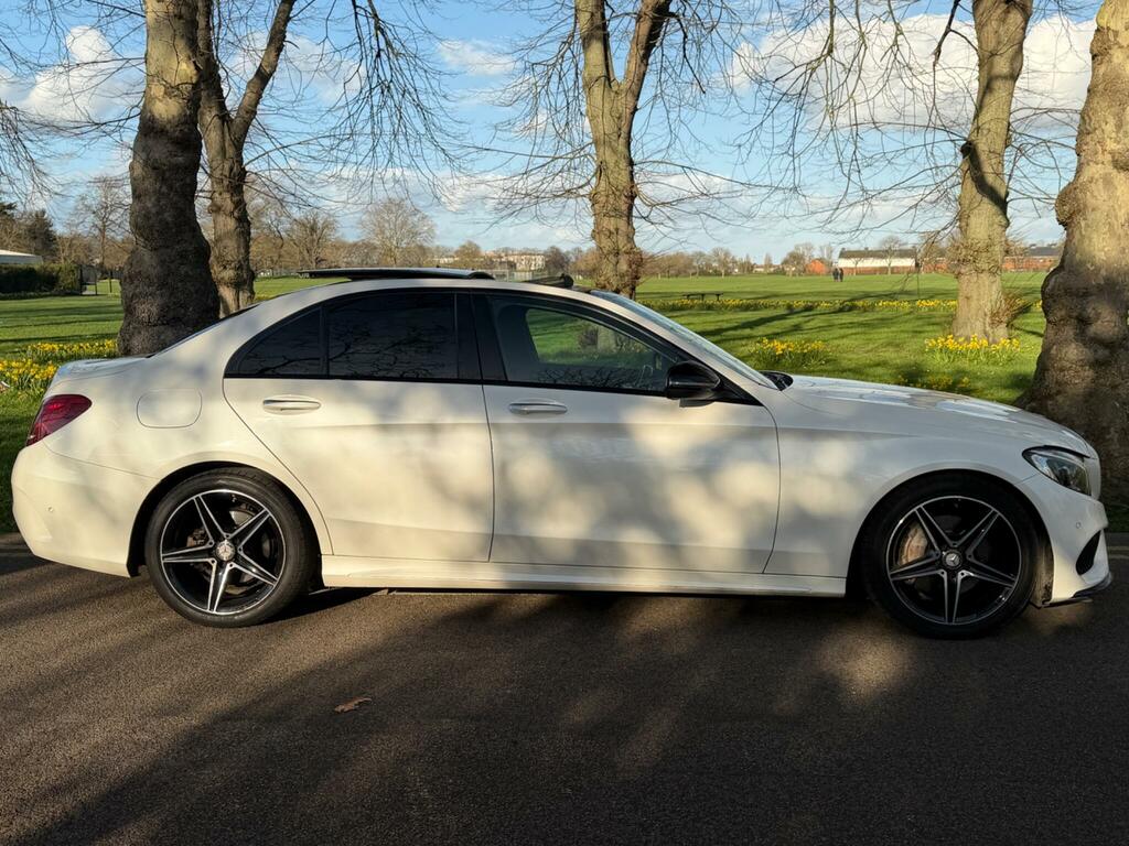 Mercedes-Benz C Class 2.1 C220d Amg Line Premium G-tronic Euro 6 Ss SL17VTO White #3