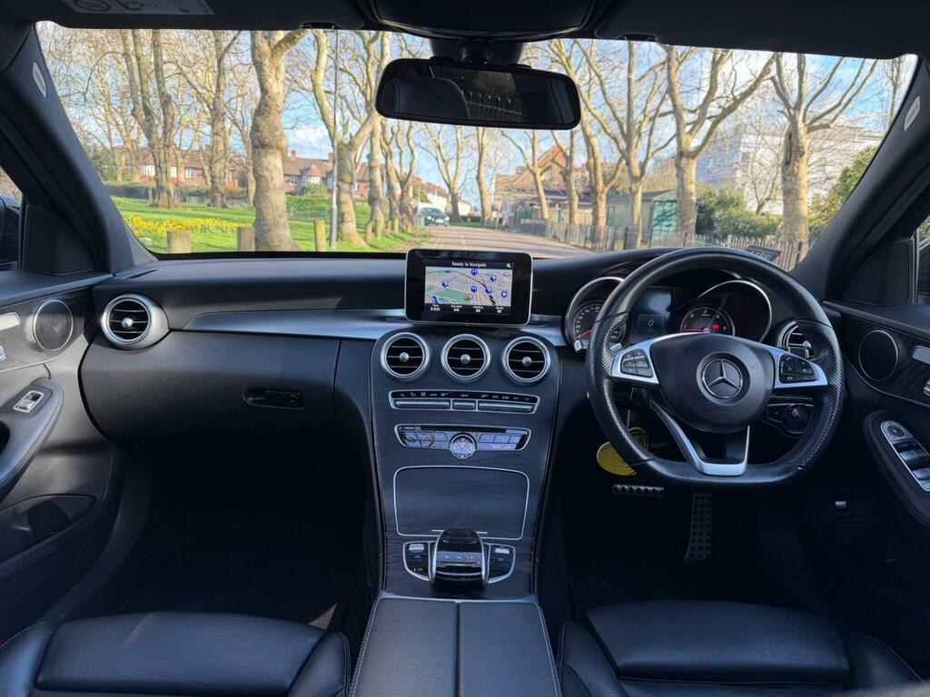 Mercedes-Benz C Class 2.1 C220d Amg Line Premium G-tronic Euro 6 Ss SL17VTO White #4